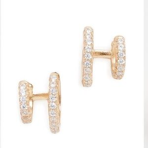 SHASHI Katerina Double Earrings